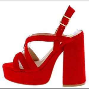 Women’s platform shoes 5” heel 2” platform NWT